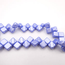 Silky Beads 6mm Pastel Light Sapphire