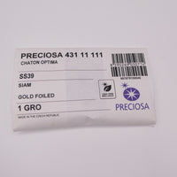 Preciosa Chaton 39ss (8mm) Siam