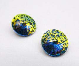 Rivoli 14mm Blue Zircon Gold Patina