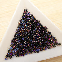 Miyuki Seed Beads 11/0 Black Sliperit