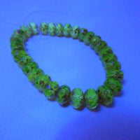 Czech Special Cut Rondelle Fire Polished Beads 8mm Transparent Yellow Picasso
