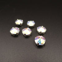 Preciosa Rivoli in setting 47ss (10mm) Crystal AB