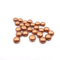 Preciosa Candy 2 Hole Cabochon 8mm Bronze