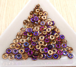 O Beads 1x4mm Crystal Sliperit 5gm