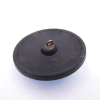 Czech Glass Button with Dragonfly 40mm Black with Azuro