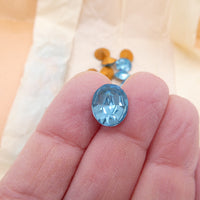 KS & C0 (Vintage Swarovski) #286 12x10mm Aquamarine