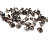 Button Bead 4mm Crystal Chrome