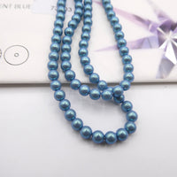 Preciosa Round Pearl Maxima 4mm Pearl Effect Pearlescent Blue