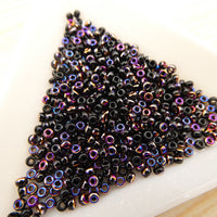 Miyuki Seed Beads 11/0 Black Sliperit