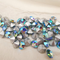 Swarovski 1088 Chaton 39ss (8mm) Aquamarine AB