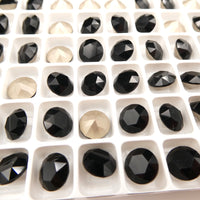 Preciosa Chaton 39ss (8mm) Jet Black
