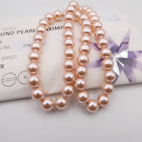 Preciosa Round Pearl Maxima 8mm Pearl Effect Rosaline