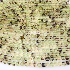 Czech Round Beads 6mm Jonquil Tortoise