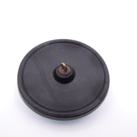 Czech Glass Button with Dragonfly 40mm Black with Azuro
