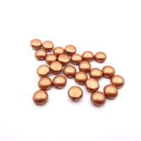 Preciosa Candy 2 Hole Cabochon 8mm Bronze