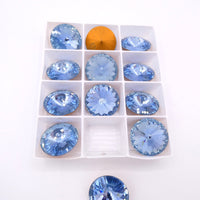 Swarovski Rivoli #1122 18mm Light Sapphire