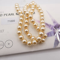 Preciosa Round Pearl Maxima 6mm Pearl Effect Cream