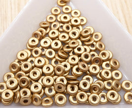 O Beads 1x4mm Aztec Gold 5gm