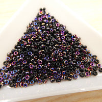 Miyuki Seed Beads 11/0 Black Sliperit