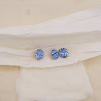 Swarovski Dentelle #1200 75ss Light Sapphire Foiled