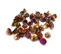 Button Bead 4mm Crystal Magic Copper