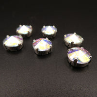 Preciosa Rivoli in setting 47ss (10mm) Crystal AB