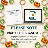 Vintage Bead and Jewellery Supplier Guide
