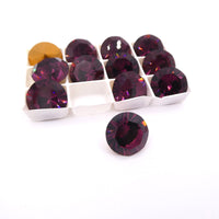 Swarovski Dentelle #1200 60ss Amethyst Foiled