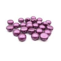 Preciosa Candy 2 Hole Cabochon 8mm Pastel Purple