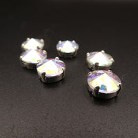 Preciosa Rivoli in setting 47ss (10mm) Crystal AB