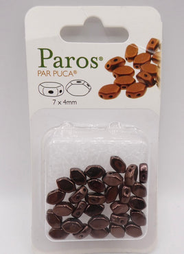 Paros Par Puca 7x4mm Dark Bronze