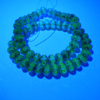 Czech Special Cut Rondelle Fire Polished Beads 8mm Transparent Yellow Picasso