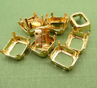 Sew On Prong Setting for Octagon Rhinestone 4600