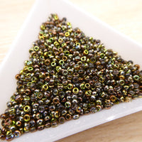 Miyuki Seed Beads 11/0 Crystal Magic Green