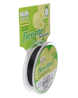 FLEXRITE 7 STRAND 0.012 BLACK 30FT