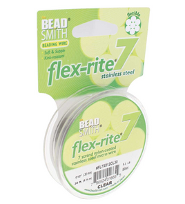 FLEXRITE 7 STRAND 0.012 CLEAR 30FT