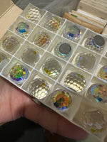 Bulk Lot Vintage Swarovski Crystals, Preciosa Crystal Beads, Czech Glass Mix, Jewellery Making Destash, Rare Vintage Beads