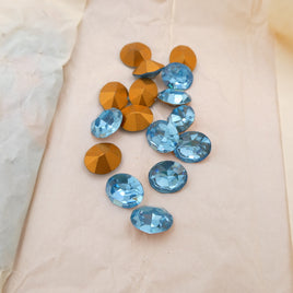 KS & C0 (Vintage Swarovski) #286 12x10mm Aquamarine