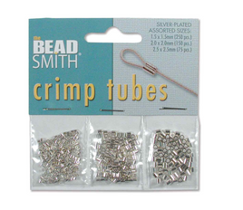 TUBE CRIMP ASSORTMENT PACK SILVER PLATE  CD/475 PCS