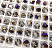 Preciosa Crystal Round 8mm Crystal Zairite - Bead Nerd