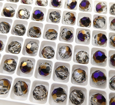 Preciosa Crystal Round 8mm Crystal Zairite - Bead Nerd