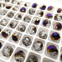 Preciosa Crystal Round 8mm Crystal Zairite - Bead Nerd