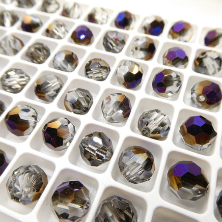 Preciosa Crystal Round 8mm Crystal Zairite - Bead Nerd
