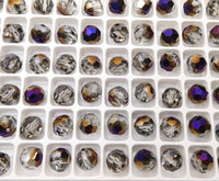 Preciosa Crystal Round 8mm Crystal Zairite - Bead Nerd
