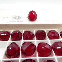 Swarovski 5509 13mm Siam Red - Bead Nerd
