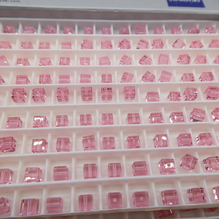 Swarovski 5601 4mm Light Rose - Bead Nerd