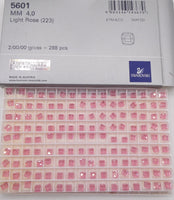 Swarovski 5601 4mm Light Rose - Bead Nerd