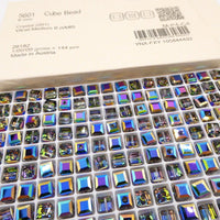 Swarovski 5601 6mm Crystal Vitrail Medium - Bead Nerd
