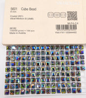 Swarovski 5601 6mm Crystal Vitrail Medium - Bead Nerd