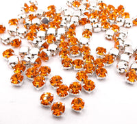 Swarovski Chaton Sew On 24ss 5mm Hyacinth - Bead Nerd